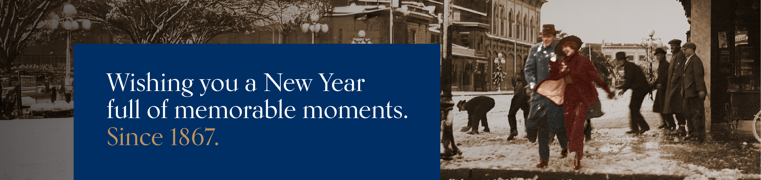 Wishing You a New Year full of Memorable Moments