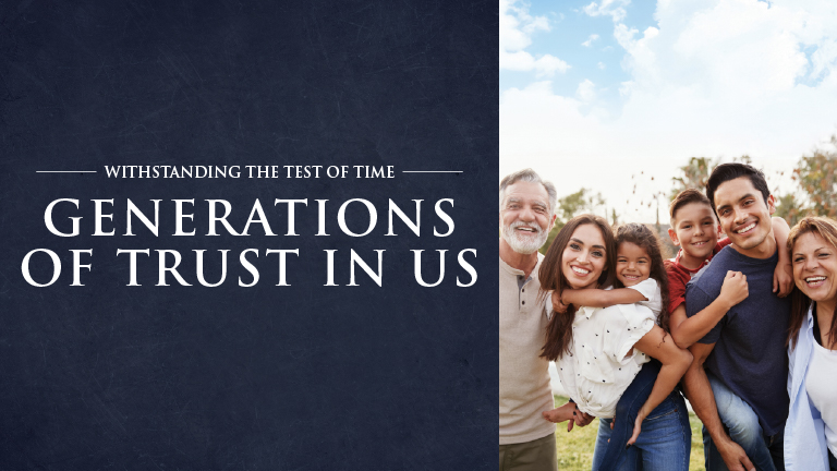 Generations of Trust in Us