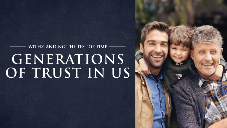 Generations of Trust in Us